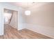 Formal dining room with wainscoting and hardwood floors at 822 Northam Ln, Atlanta, GA 30342