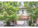 Brick front exterior of charming townhome with two-car garage at 822 Northam Ln, Atlanta, GA 30342