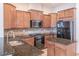 Modern kitchen with stainless steel appliances and granite counters at 822 Northam Ln, Atlanta, GA 30342