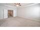 Main bedroom with double doors to loft area at 822 Northam Ln, Atlanta, GA 30342