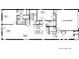 First floor plan showcasing open living spaces, kitchen, and two-car garage at 1818 Butterfly Way, Marietta, GA 30066