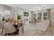 Bright dining area with a table for four and modern chairs at 220 Maycrest Path, Tucker, GA 30084