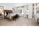 Spacious bedroom with king-size bed and stylish decor at 7175 Linden Dr, South Fulton, GA 30349