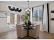 Breakfast nook with round table, and access to backyard at 7175 Linden Dr, South Fulton, GA 30349