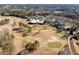 Aerial view of the community clubhouse and golf course at 110 Pro Ter, Johns Creek, GA 30097