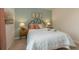 Bright bedroom with a bed, nightstands, and soothing decor at 2639 Cacao Sq, Acworth, GA 30101