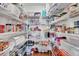 Well-organized pantry with ample shelving for storage at 555 Winder Trl, Canton, GA 30114