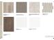 Flooring, cabinet, and countertop samples for kitchen and baths at 214 Maycrest Path, Tucker, GA 30084