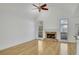 Spacious living room with hardwood floors and fireplace at 200 Holly Chase Ct, Canton, GA 30114