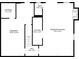 Basement floor plan features a recreation room and storage at 882 Edgewater Trl, Atlanta, GA 30328