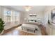 Spacious bedroom with hardwood floors and neutral decor at 882 Edgewater Trl, Atlanta, GA 30328