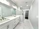 Elegant bathroom with double vanity and large shower at 1031 Robert Smalls Way, Atlanta, GA 30318