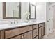 Double vanity bathroom with modern finishes and plenty of storage at 2071 Glenview Park Cir, Duluth, GA 30097