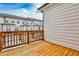 Private deck overlooks townhomes with a view of the community at 2071 Glenview Park Cir, Duluth, GA 30097