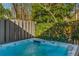 Relaxing hot tub with privacy fence and landscaping at 40 Rhodes Dr, Marietta, GA 30068