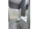 Clean bathroom with a bathtub, toilet and vanity at 608 Morgans Trce, Ellenwood, GA 30294