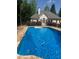 Inviting inground pool in backyard at 9415 Grande Dr, Winston, GA 30187