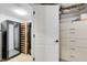 Basement with wine storage, file cabinets, and extra space at 3268 Teton Se Dr, Atlanta, GA 30339