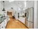 Modern kitchen with white cabinets and stainless steel appliances at 3268 Teton Se Dr, Atlanta, GA 30339