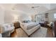 Main bedroom with high ceilings and neutral decor at 12265 Magnolia Crescent Dr, Roswell, GA 30075