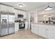 Modern kitchen featuring stainless steel appliances and granite countertops at 3970 Somerled Trl, Atlanta, GA 30349