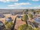 Aerial view of property and surrounding houses and landscape at 7 Little Creek Manor Dr, Dallas, GA 30157