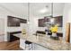 Modern kitchen with stainless steel appliances and granite countertops at 7 Little Creek Manor Dr, Dallas, GA 30157