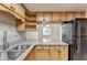 Granite countertops and stainless steel sink in kitchen at 574 Northridge Crossing Dr, Sandy Springs, GA 30350