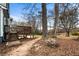 Backyard deck with steps leading to the yard at 2402 Hillboro Sw Cir, Marietta, GA 30064