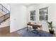 Home office with hardwood floors and large windows at 1416 Elizabeth Sw Ave, Atlanta, GA 30310