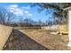 Large backyard with wooden fence and deck at 363 Roselane Nw St, Marietta, GA 30060