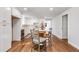 Modern kitchen with white cabinets and a large island at 363 Roselane Nw St, Marietta, GA 30060