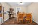 Small dining area with wooden table and chairs at 390 Wayside Dr, Lawrenceville, GA 30046