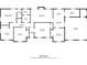 Detailed floor plan showcasing layout with dimensions of all rooms, including bedrooms, bathrooms, living areas, and garage at 3002 Arabian Woods Dr, Lithonia, GA 30038
