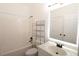 Clean and bright bathroom with tub and shower combination at 4259 Creek Haven Dr, Marietta, GA 30062