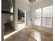 Cozy breakfast nook with bright windows and a door leading to the backyard at 4259 Creek Haven Dr, Marietta, GA 30062