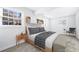 Modern bedroom with mid-century modern furniture at 2301 Troy Cove Rd, Decatur, GA 30035