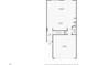 First floor plan with living room, kitchen, garage and entry at 1247 Sunny Lake Dr, Lawrenceville, GA 30043