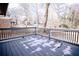Relaxing deck overlooking the backyard, perfect for outdoor entertaining at 2688 Heritage Ln, Morrow, GA 30260