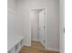 Mud room featuring a bench and storage cubbies at 1682 Juniper Berry Way, Loganville, GA 30052