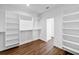 Large walk-in closet with built-in shelves at 1862 Weatherbrook Cir, Lawrenceville, GA 30043