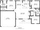 Detailed floorplan showing dimensions of rooms and garage at 4002 Cheoah Dr, Douglasville, GA 30135
