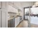 Modern kitchen with stainless steel appliances and granite countertops at 1820 Peachtree Nw St # 303, Atlanta, GA 30309