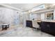 Luxurious bathroom with double vanity and large walk-in shower at 4983 Kyle Dr, Powder Springs, GA 30127