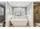 Luxurious bathroom with soaking tub and walk-in shower at 975 Seaboard Nw Ave, Atlanta, GA 30318