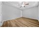 Spacious basement bedroom with hardwood floors at 127 Ennisbrook Se Dr, Smyrna, GA 30082