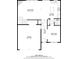 1983 sq ft house floor plan, 2 floors, garage and multiple bedrooms at 230 Ascott Ln, Woodstock, GA 30189