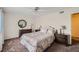 Bedroom with double bed, two nightstands, and dresser at 1803 Ashborough Way # Apt F, Marietta, GA 30067