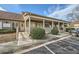 Community clubhouse with covered porch at 1803 Ashborough Way # Apt F, Marietta, GA 30067