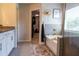 Spa-like bathroom with a soaking tub, walk-in shower, and separate vanity area at 121 Treeline Trl, Canton, GA 30115